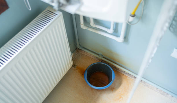 Water damage restoration process in Portage Lakes, OH